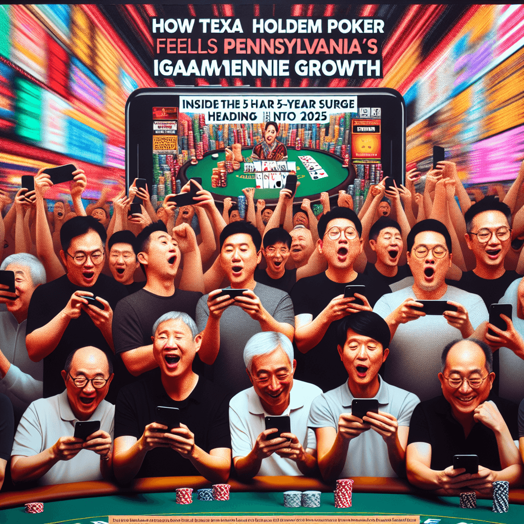 How Texas Hold’em Poker Fuels Pennsylvania’s iGaming Revenue Growth: Inside the 5-Year Surge Heading into 2025
