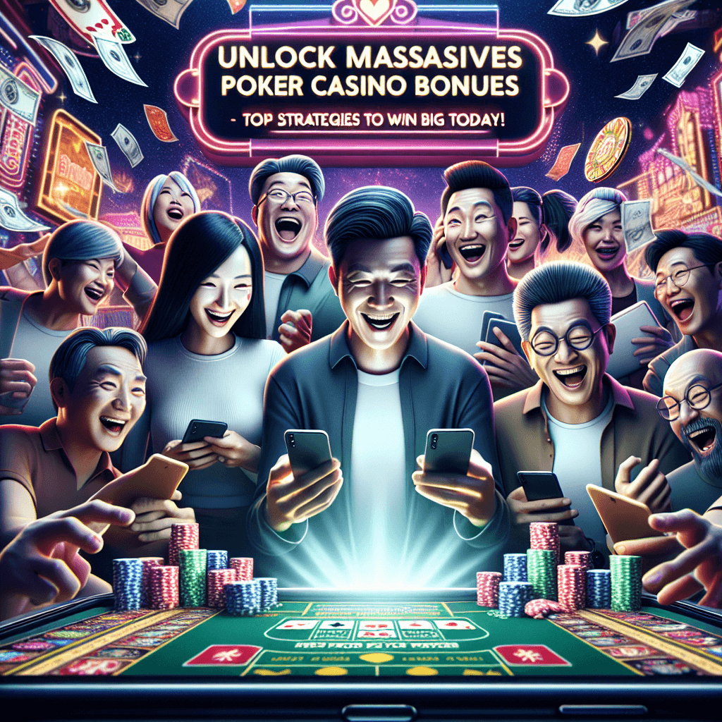 Unlock Massive Poker Casino Bonuses in 2024 – Top Strategies to Win Big Today!